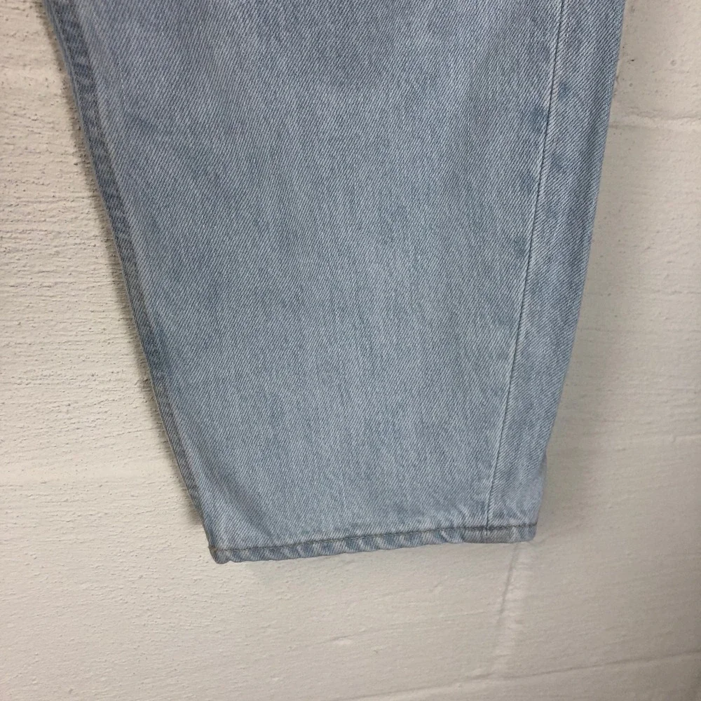 GAP Womens High Rise Barrel Jean Size 31/12 Blue Light Wash - Picture 4 of 16